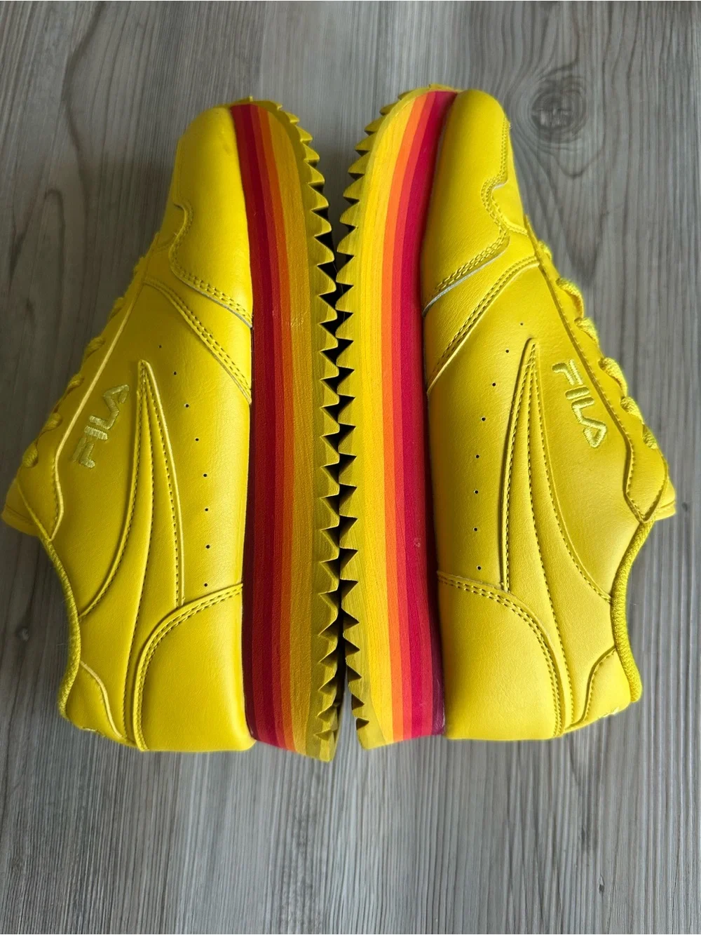 FILA | Orbit Stripe Platform Sneakers